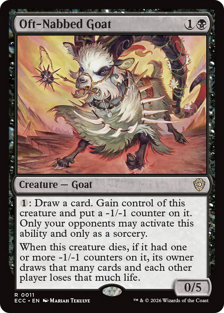 Oft-Nabbed Goat [Lorwyn Eclipsed Commander] | Odin's Place