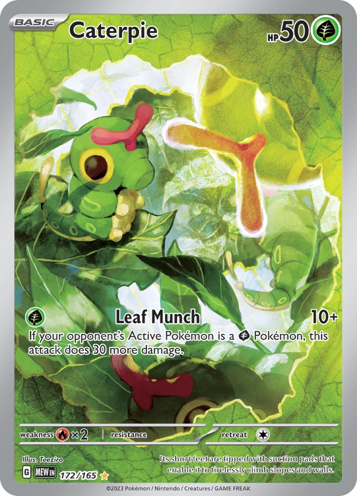 Caterpie (172/165) [Scarlet & Violet 151] | Odin's Place