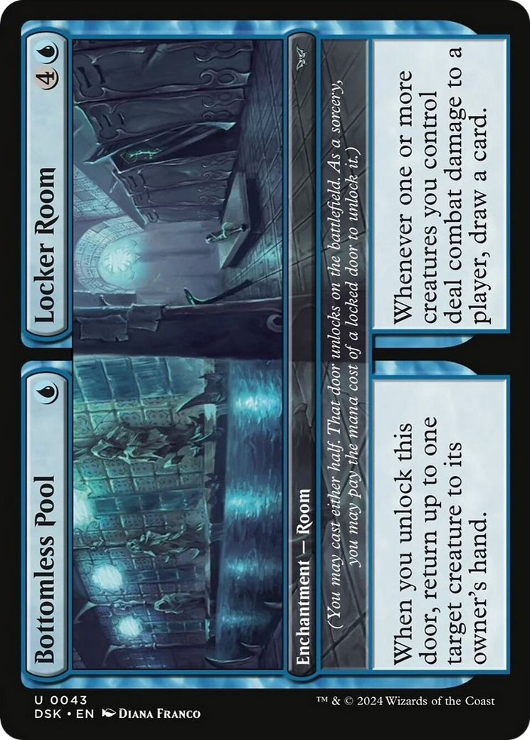 Bottomless Pool // Locker Room [Duskmourn: House of Horror] | Odin's Place