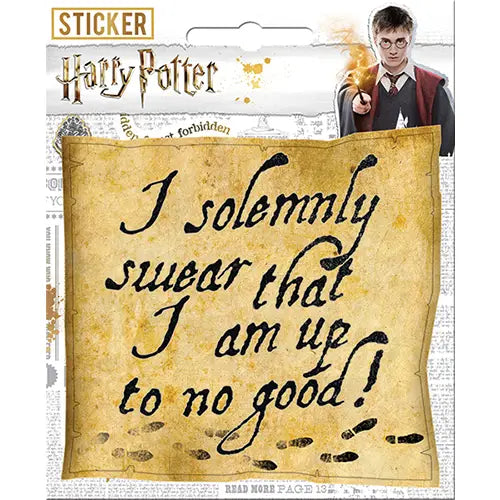 Harry Potter Solemnly Swear Sticker | Odin's Place