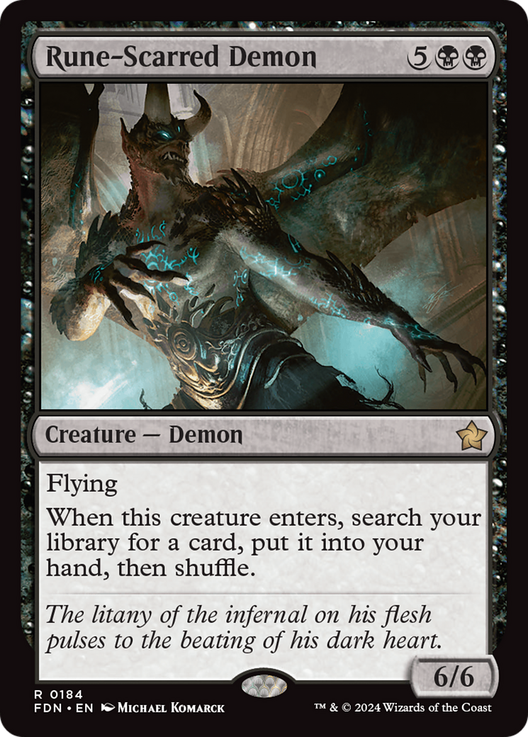 Rune-Scarred Demon [Foundations] | Odin's Place