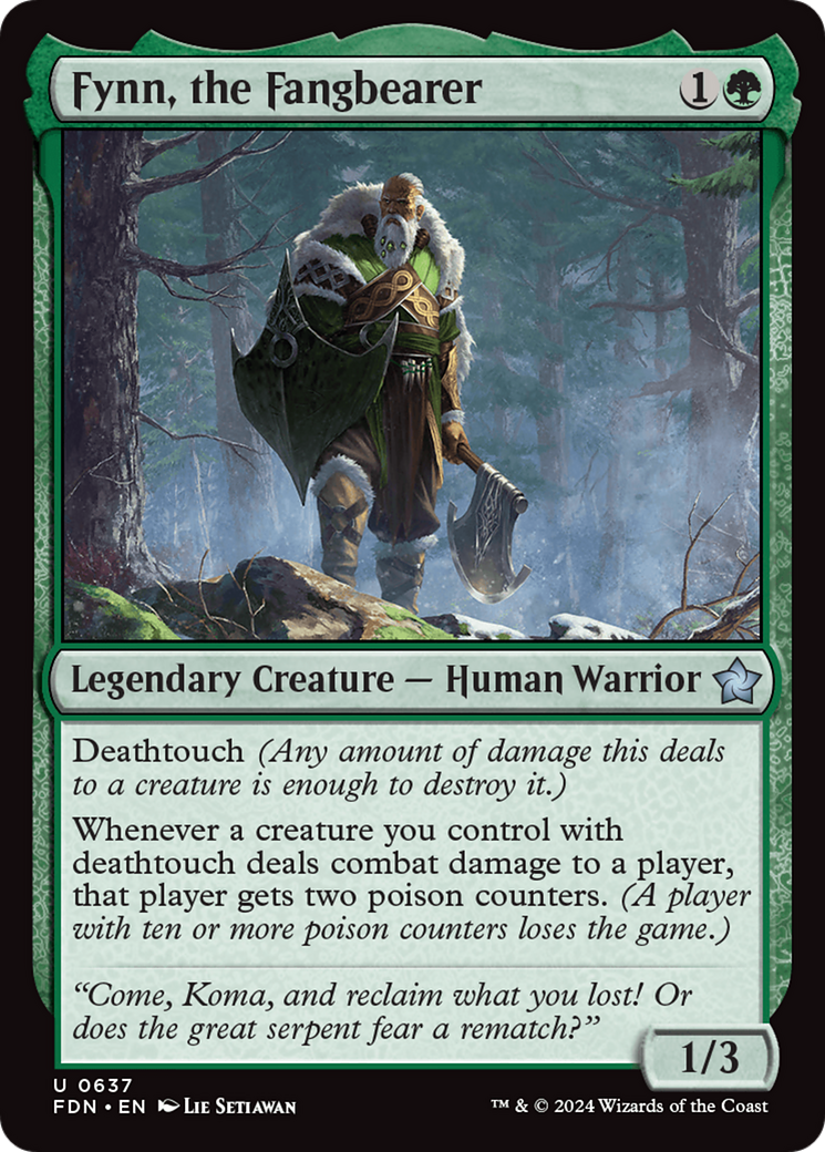 Fynn, the Fangbearer [Foundations] | Odin's Place