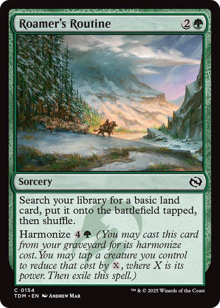 Roamer's Routine [Tarkir: Dragonstorm] | Odin's Place