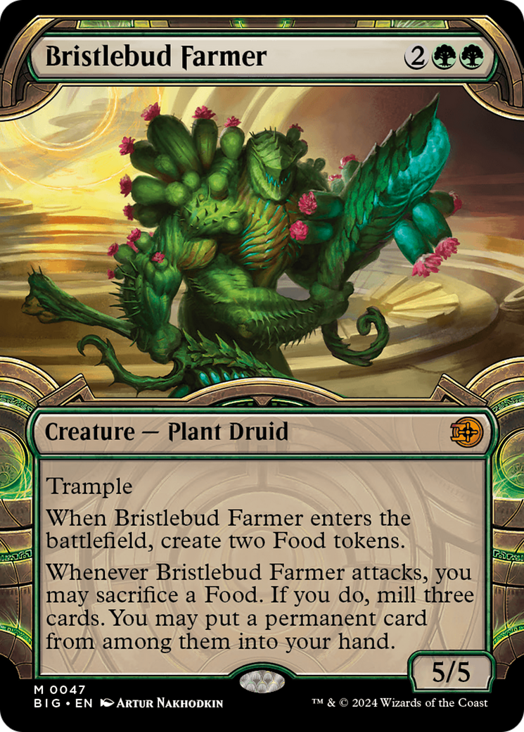 Bristlebud Farmer (Showcase) [Outlaws of Thunder Junction: The Big Score] | Odin's Place