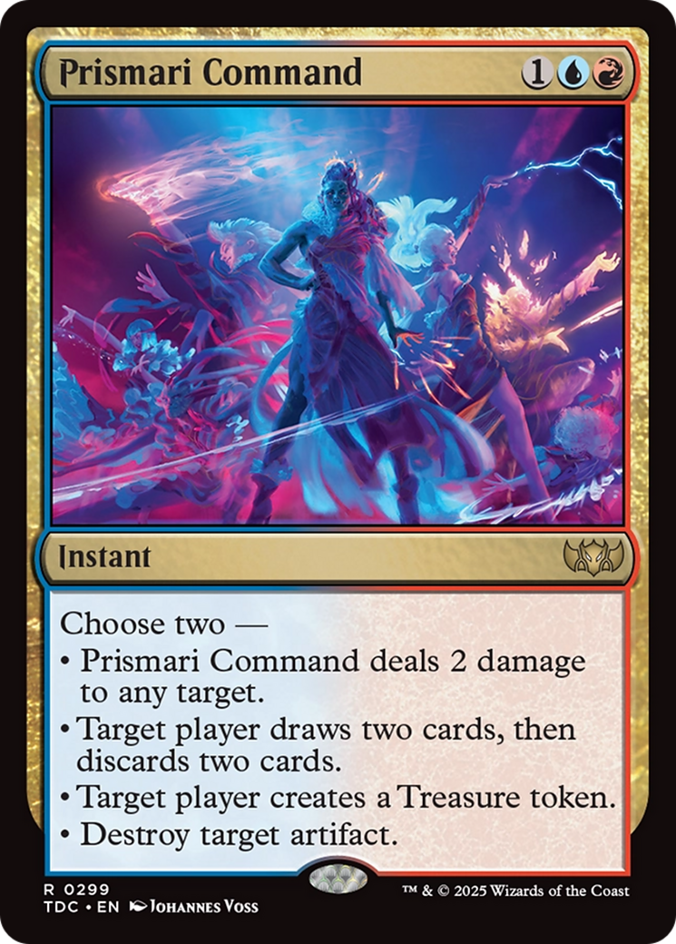 Prismari Command [Tarkir: Dragonstorm Commander] | Odin's Place