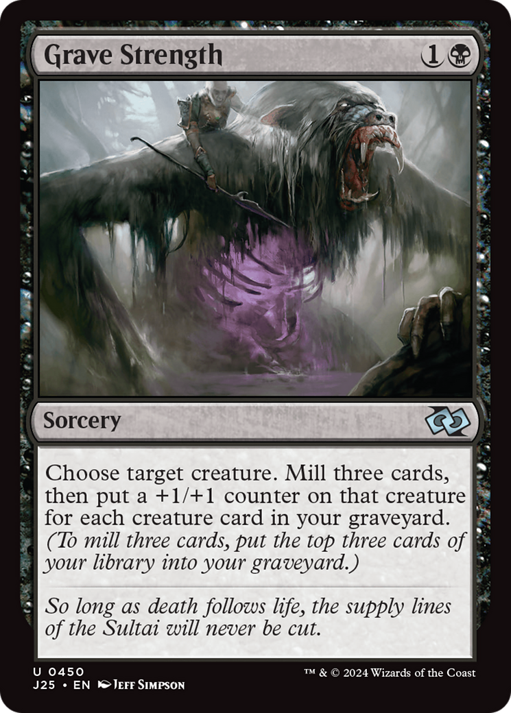 Grave Strength [Foundations Jumpstart] | Odin's Place