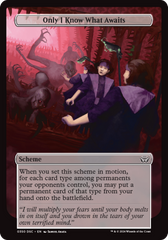 Only I Know What Awaits (Full Art) [Duskmourn: Archenemy] | Odin's Place