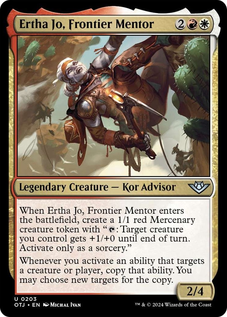 Ertha Jo, Frontier Mentor [Outlaws of Thunder Junction] | Odin's Place