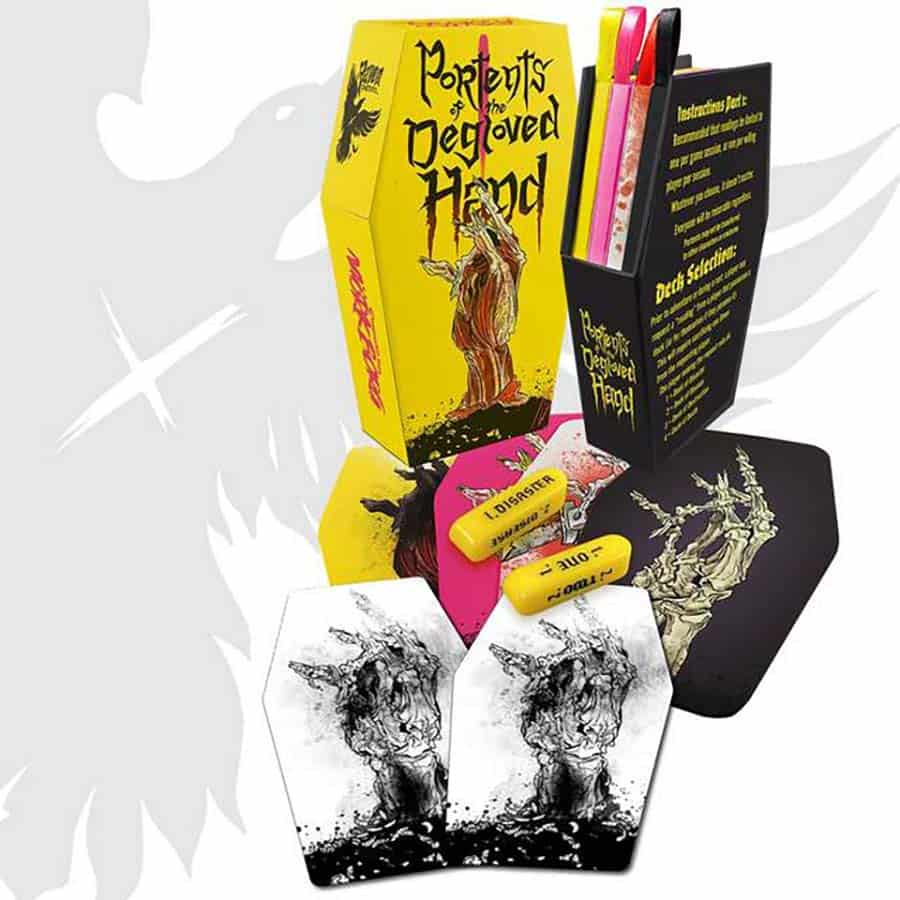 Mork Borg RPG: Portents of the Degloved Hand (Omen Sacrifice Deck) | Odin's Place