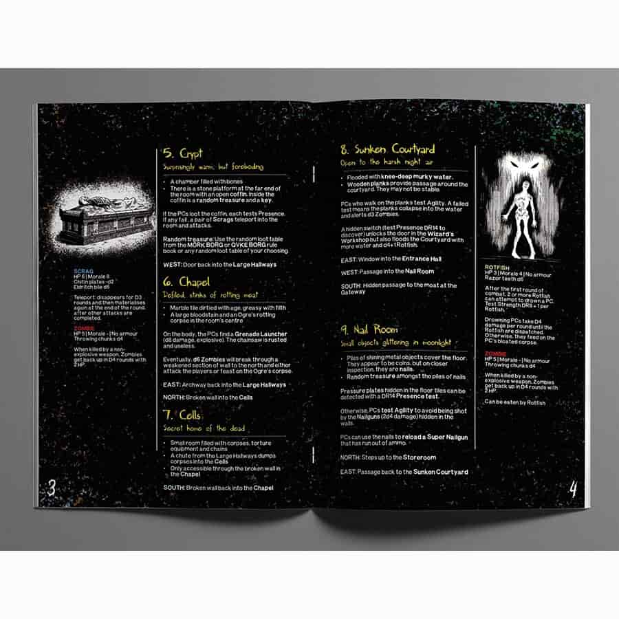 QVKE BORG: Doorway to Blasphemy (MORK BORG Compatible) | Odin's Place