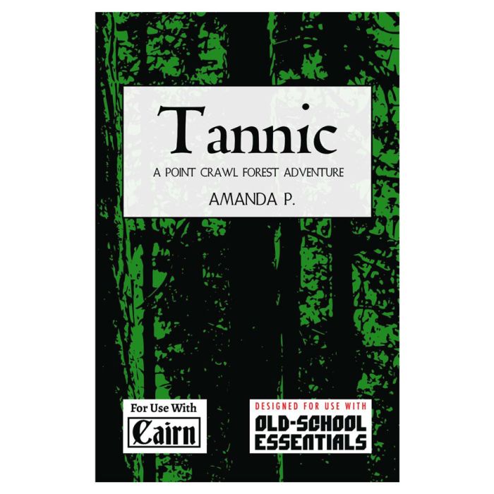 Old-School Essentials and Cairn: Tannic Forest Adventure | Odin's Place