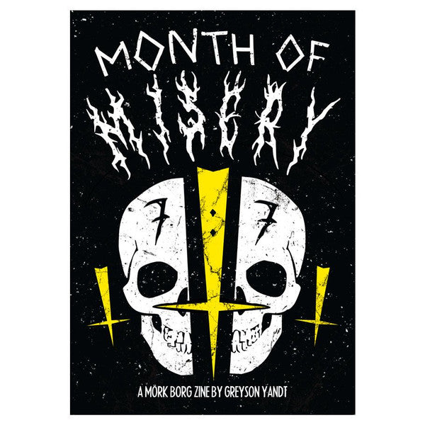 Mork Borg: Month of Misery: Miserable Spice | Odin's Place