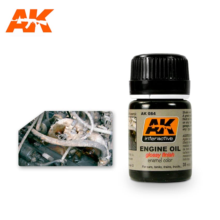 AK Interactive Engine Oil Weathering Finish | Odin's Place