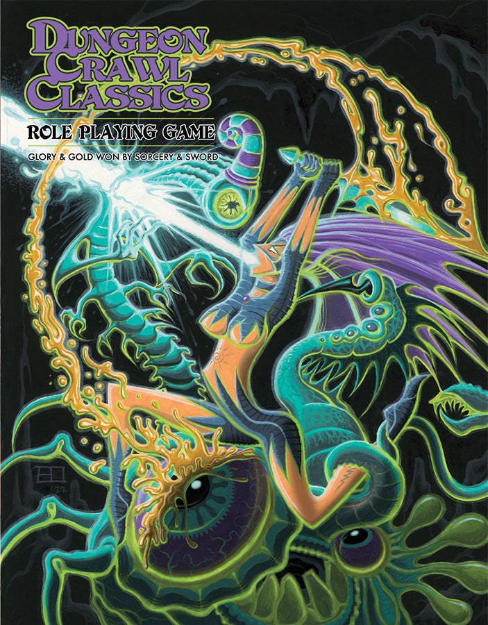 Dungeon Crawl Classics RPG: Core Rulebook (Erol Otis Hardcover) | Odin's Place
