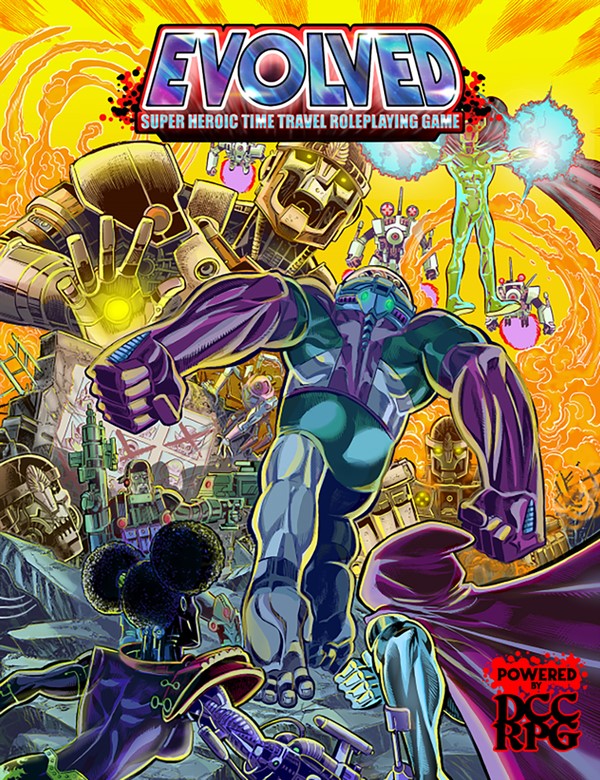 Evolved - Super Heroic Time Travel Roleplaying Game (DCC) | Odin's Place