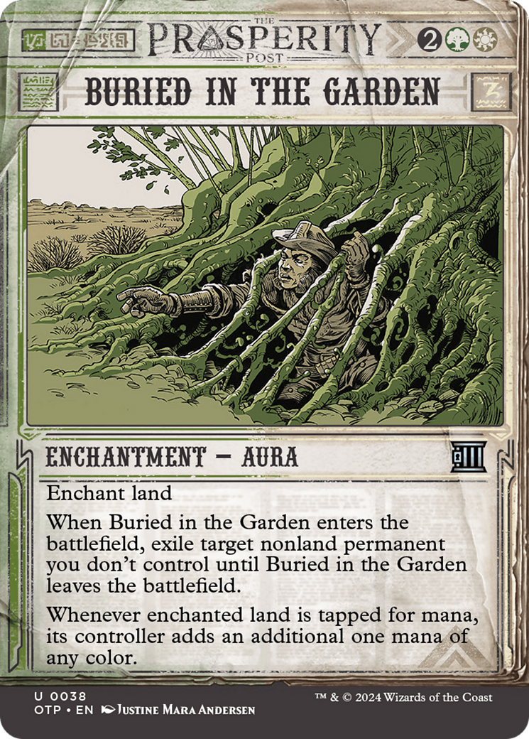 Buried in the Garden [Outlaws of Thunder Junction: Breaking News] | Odin's Place