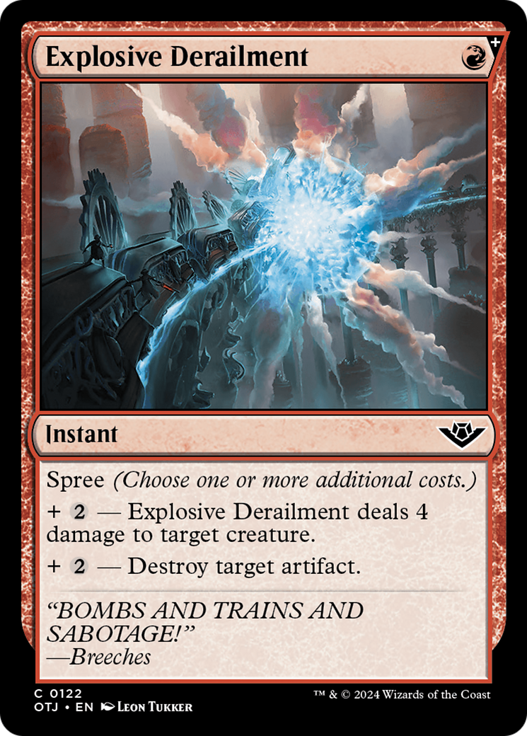 Explosive Derailment [Outlaws of Thunder Junction] | Odin's Place