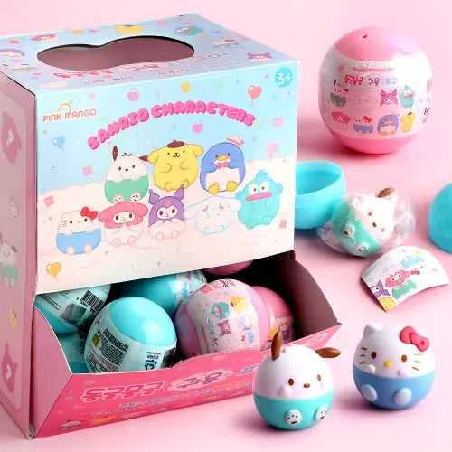 Sario Characters Adorable Round Figure Blind Capsule | Odin's Place