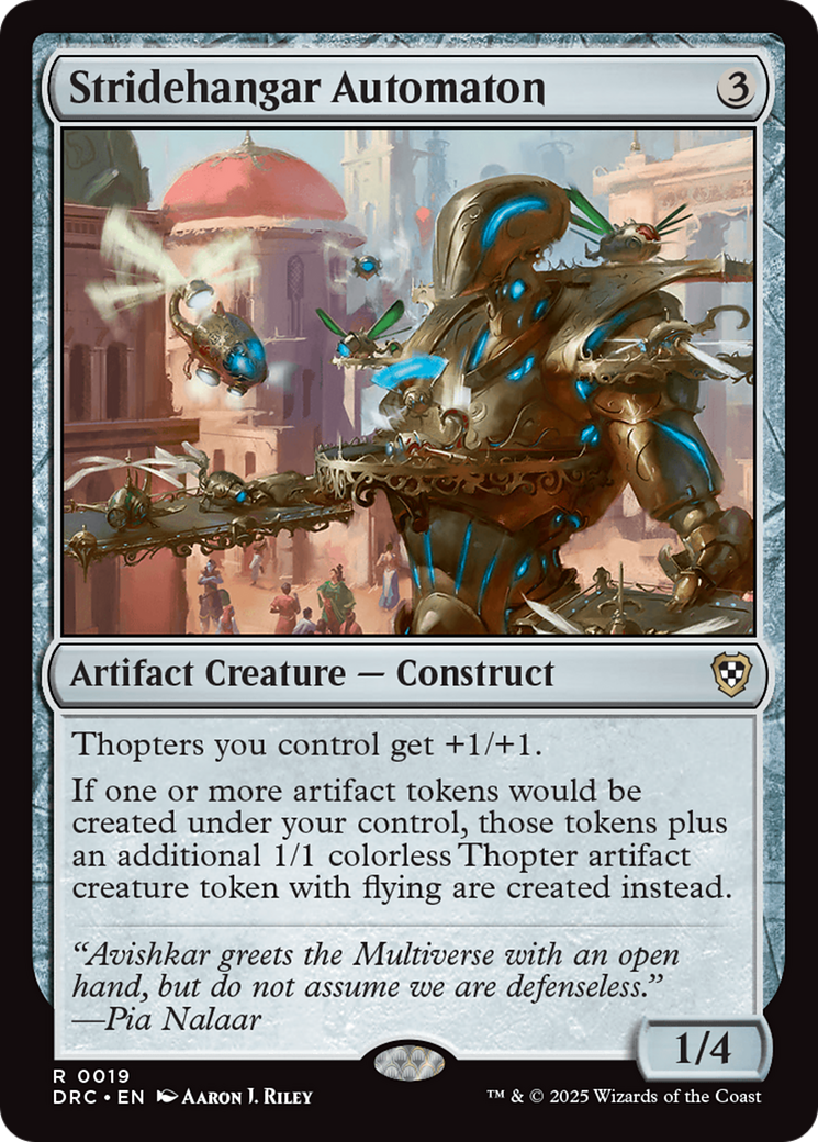 Stridehangar Automaton [Aetherdrift Commander] | Odin's Place