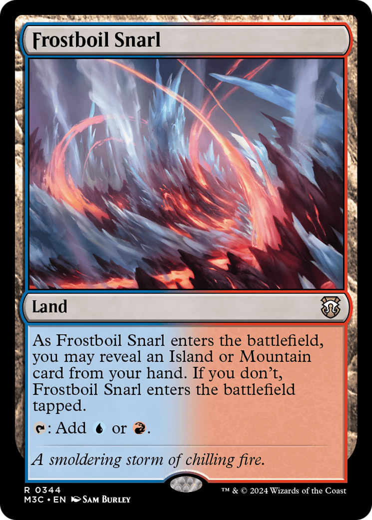 Frostboil Snarl [Modern Horizons 3 Commander] | Odin's Place