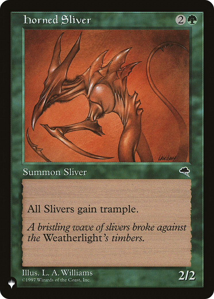 Horned Sliver [The List] | Odin's Place