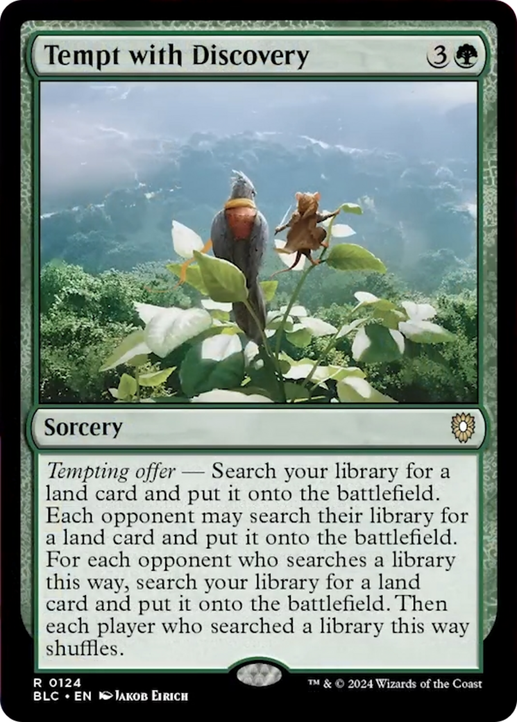 Tempt with Discovery [Bloomburrow Commander] | Odin's Place