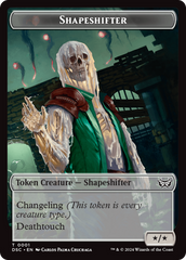 Insect (0011) // Shapeshifter Double-Sided Token [Duskmourn: House of Horror Commander Tokens] | Odin's Place