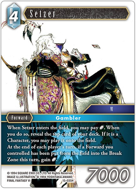 Setzer [Crystal Dominion] | Odin's Place
