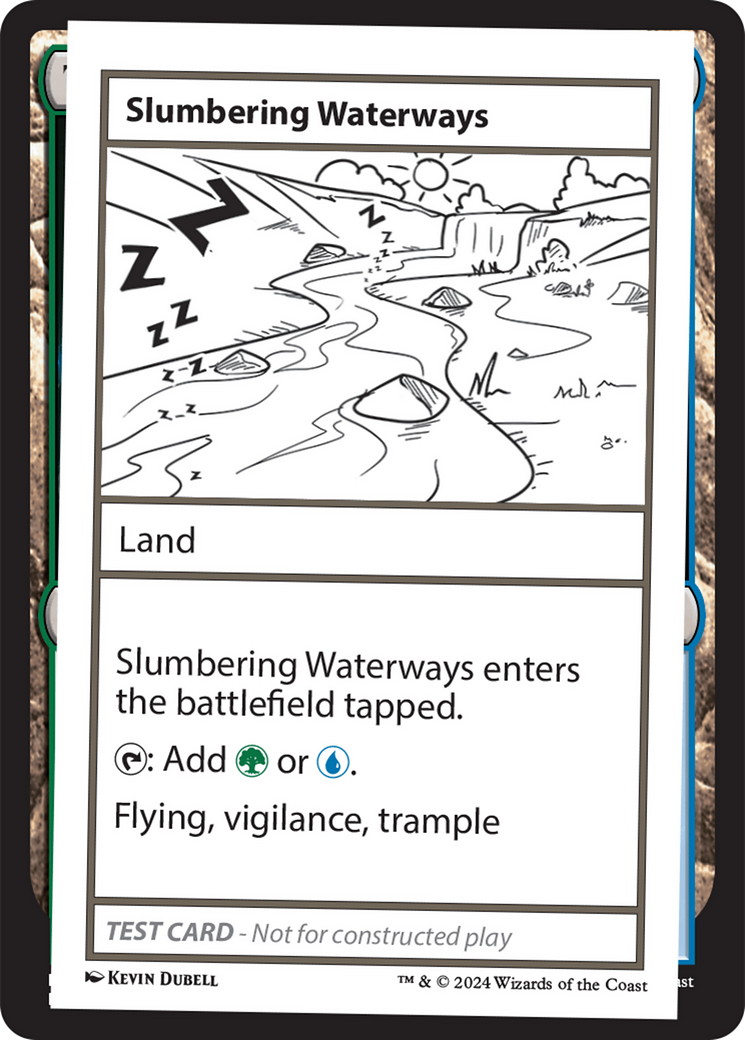 Slumbering Waterways [Mystery Booster 2 Playtest Cards] | Odin's Place