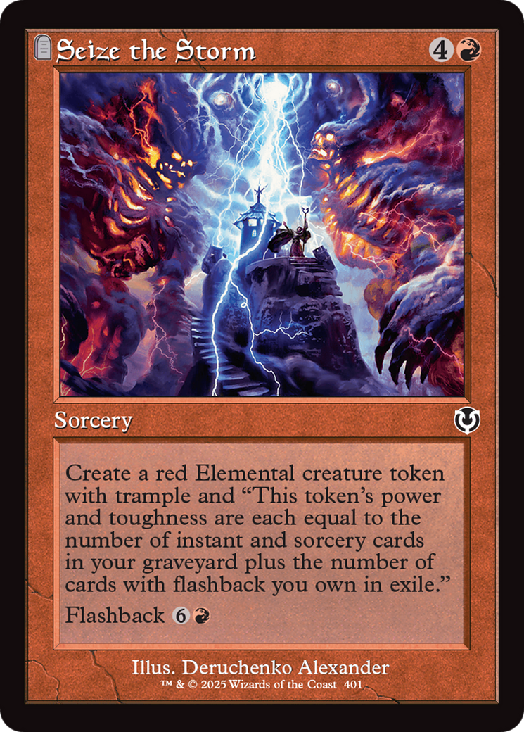 Seize the Storm (Retro Frame) [Innistrad Remastered] | Odin's Place