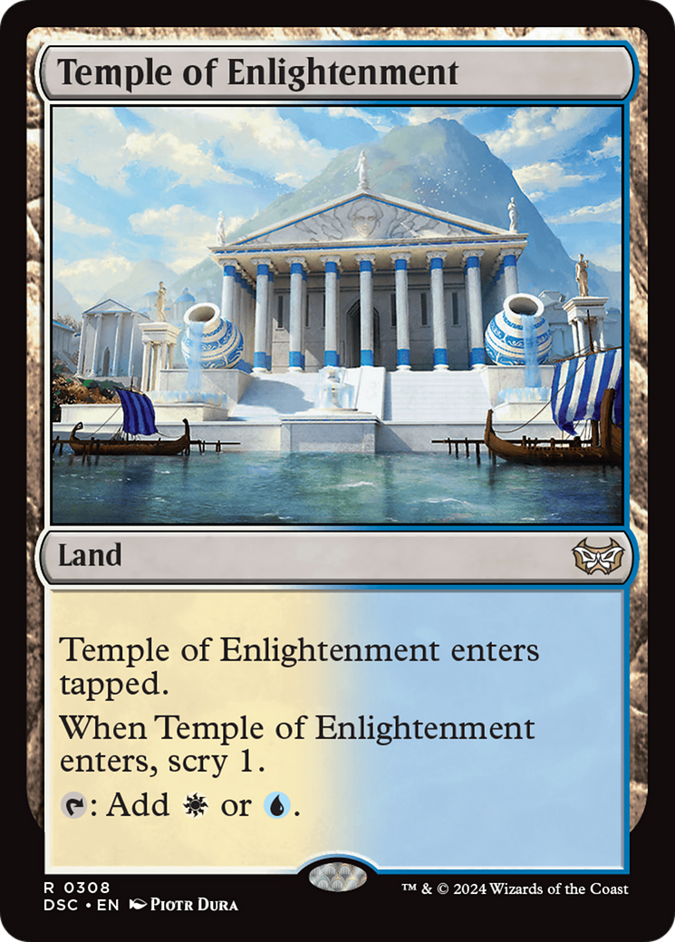 Temple of Enlightenment [Duskmourn: House of Horror Commander] | Odin's Place