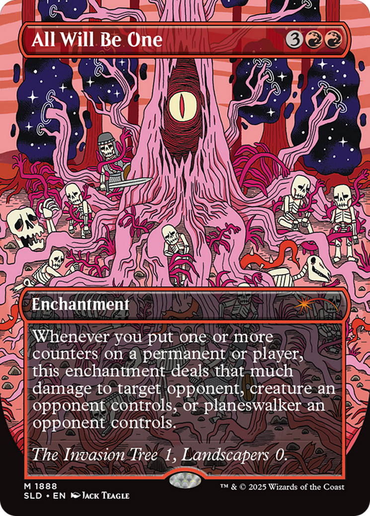 All Will Be One (Rainbow Foil) [Secret Lair Drop Series] | Odin's Place
