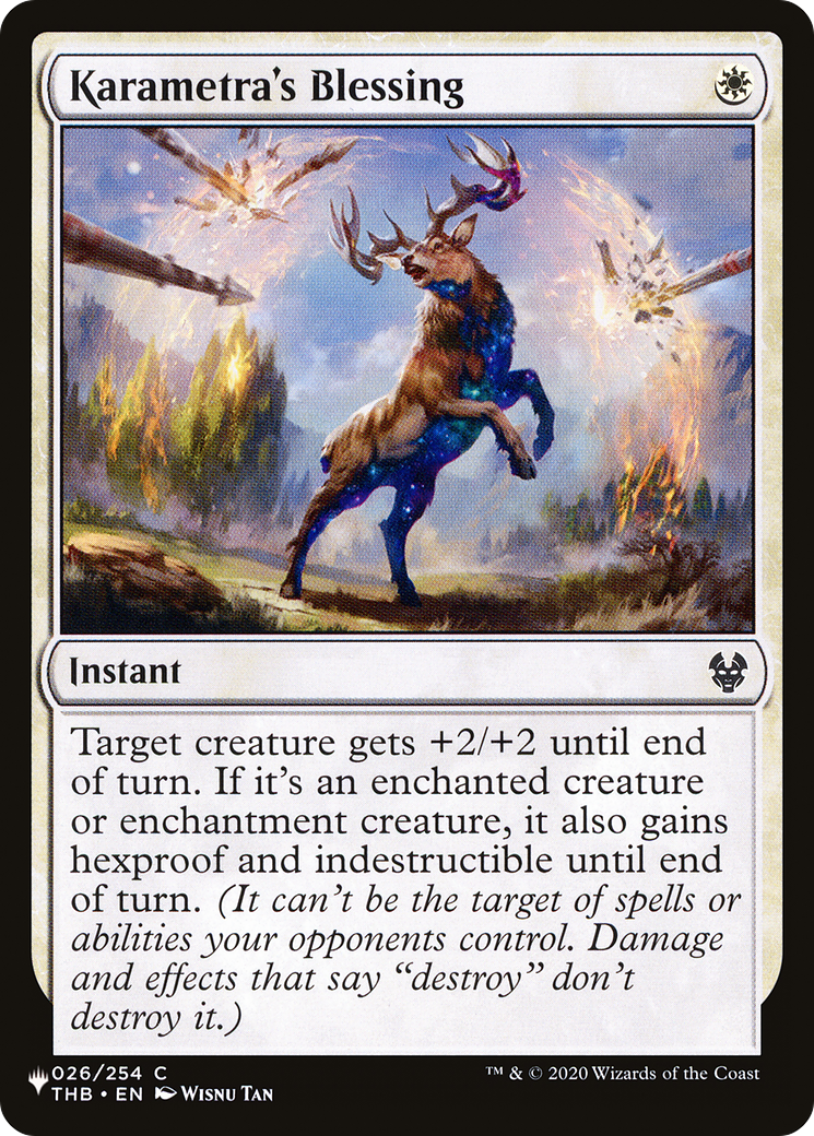 Karametra's Blessing [The List] | Odin's Place