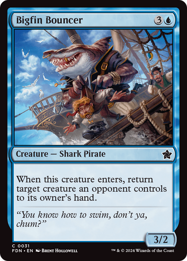 Bigfin Bouncer [Foundations] | Odin's Place