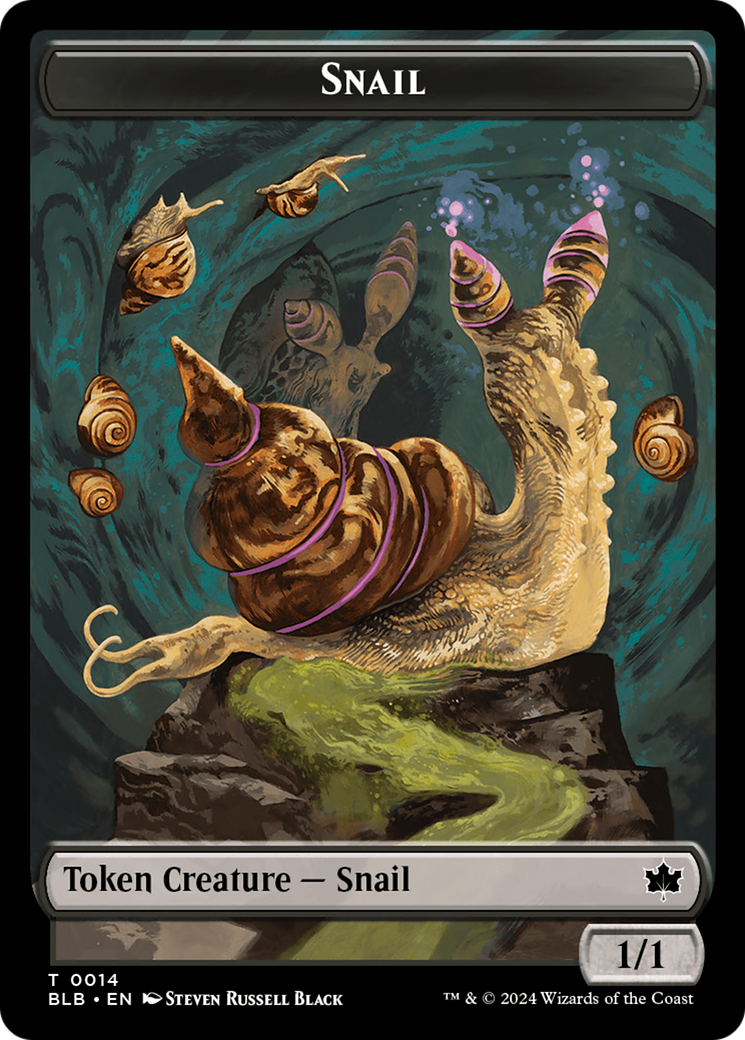 Snail Token [Bloomburrow Tokens] | Odin's Place