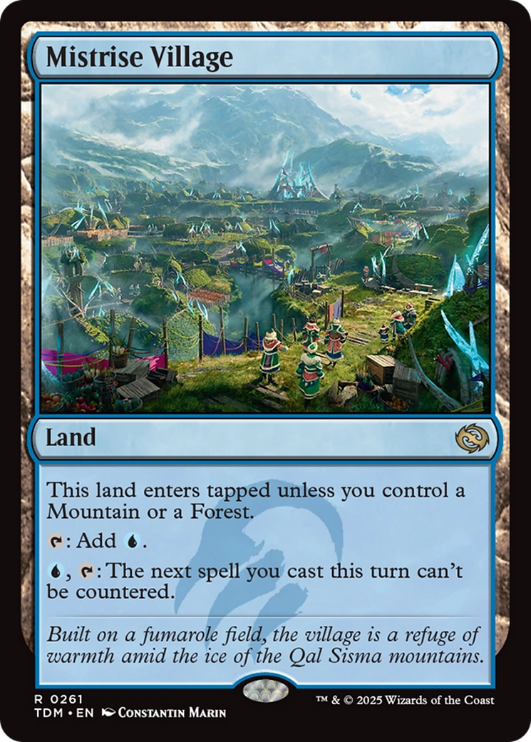 Mistrise Village [Tarkir: Dragonstorm] | Odin's Place