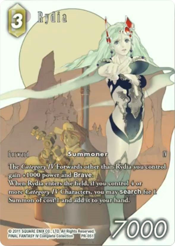 Rydia (Full Art) [Promo Cards] | Odin's Place