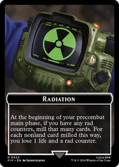 Radiation // Human Soldier Double-Sided Token [Fallout Tokens] | Odin's Place