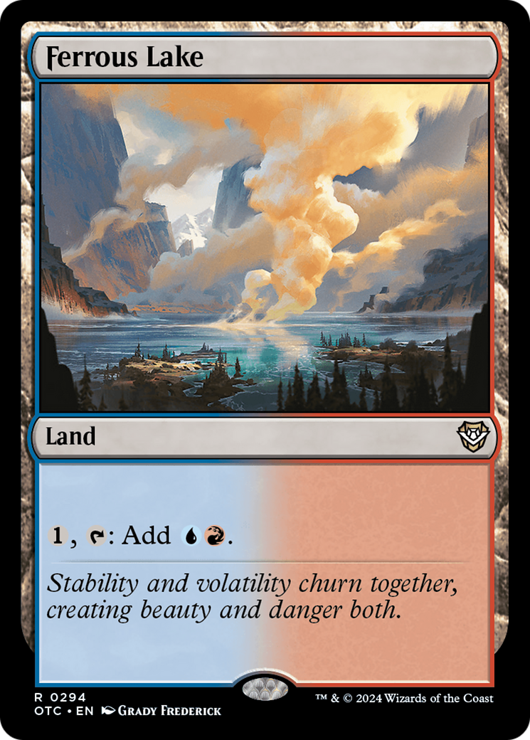 Ferrous Lake [Outlaws of Thunder Junction Commander] | Odin's Place