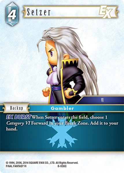 Setzer EX [Opus VIII] | Odin's Place
