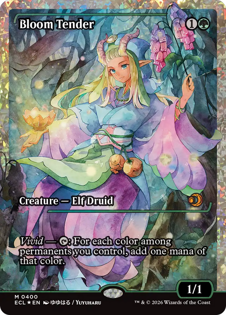 Bloom Tender (0400) (Showcase) (Fracture Foil) [Lorwyn Eclipsed] | Odin's Place