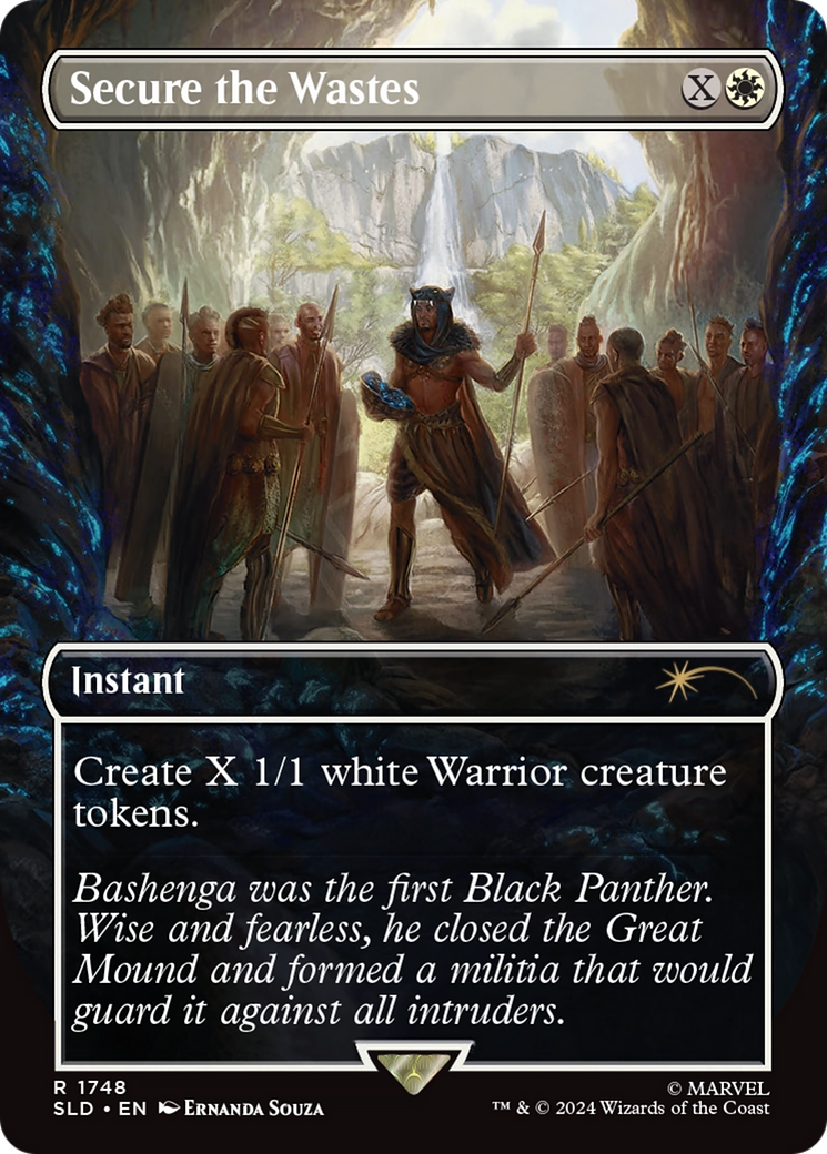 Secure the Wastes (Rainbow Foil) [Secret Lair Drop Series] | Odin's Place