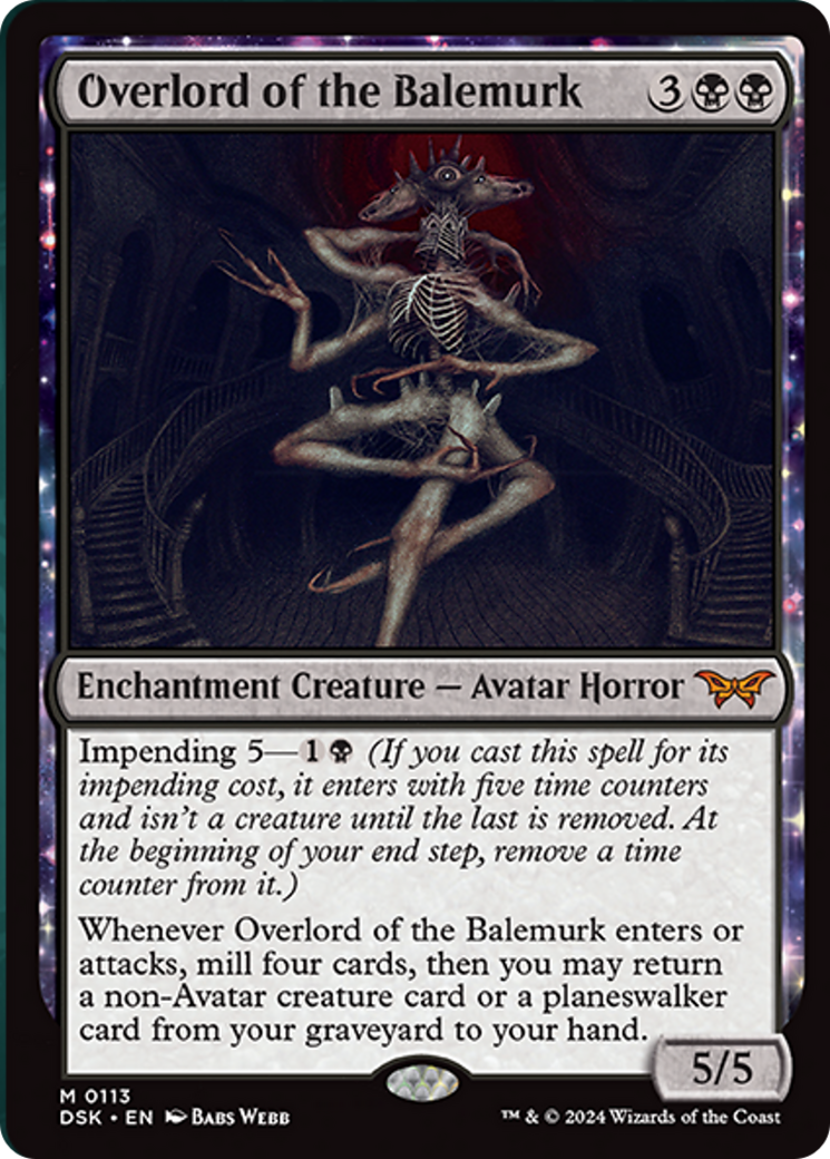 Overlord of the Balemurk [Duskmourn: House of Horror] | Odin's Place