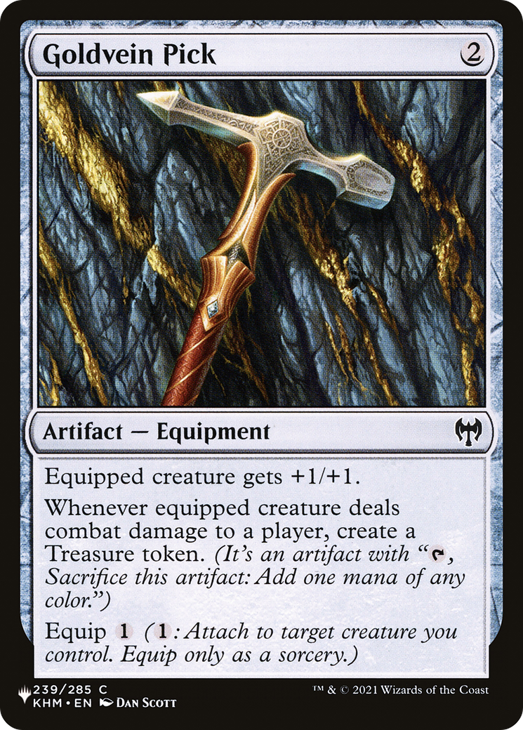 Goldvein Pick [The List] | Odin's Place