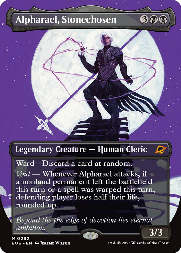 Alpharael, Stonechosen (Borderless) [Edge of Eternities] | Odin's Place