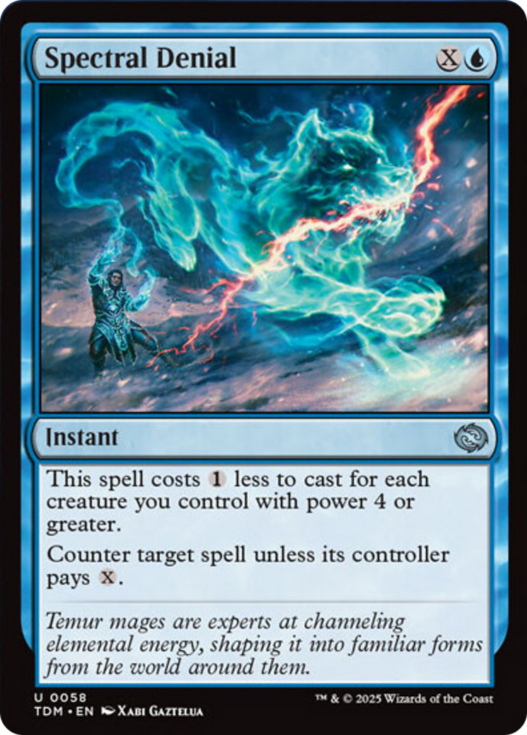 Spectral Denial [Tarkir: Dragonstorm] | Odin's Place