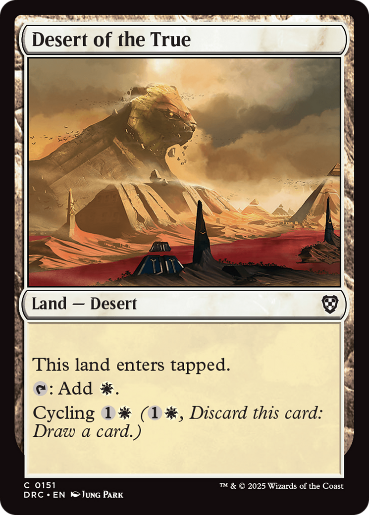 Desert of the True [Aetherdrift Commander] | Odin's Place