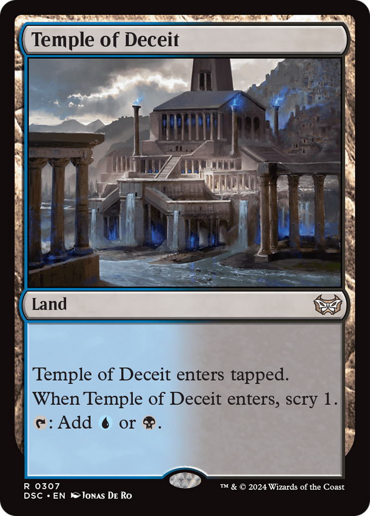 Temple of Deceit [Duskmourn: House of Horror Commander] | Odin's Place