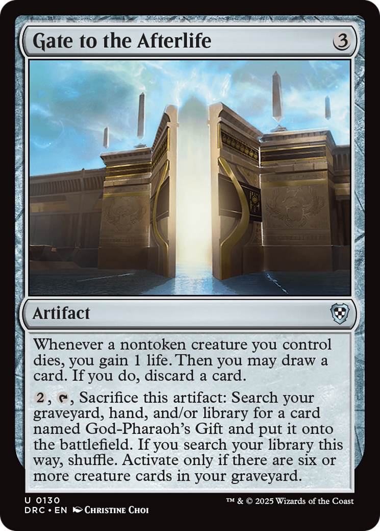 Gate to the Afterlife [Aetherdrift Commander] | Odin's Place