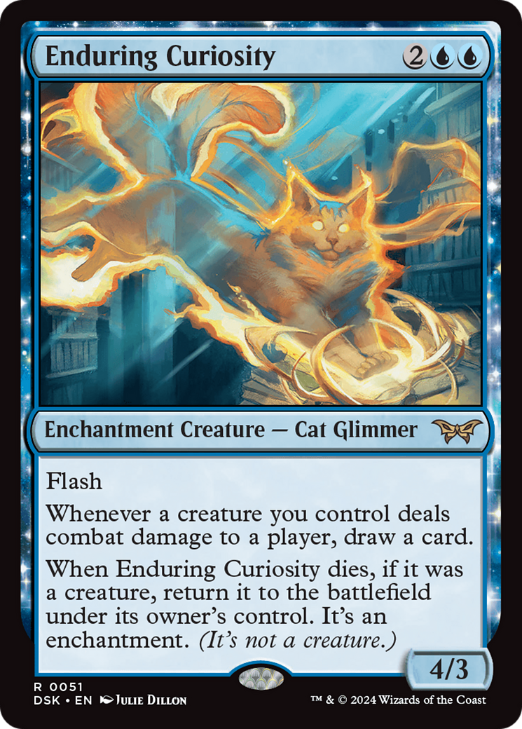 Enduring Curiosity [Duskmourn: House of Horror] | Odin's Place